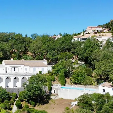 Bel 2 Ou 4 Personnes Vue Sur La Baie De Cannes Immense Piscine Calme Xxl Apartment